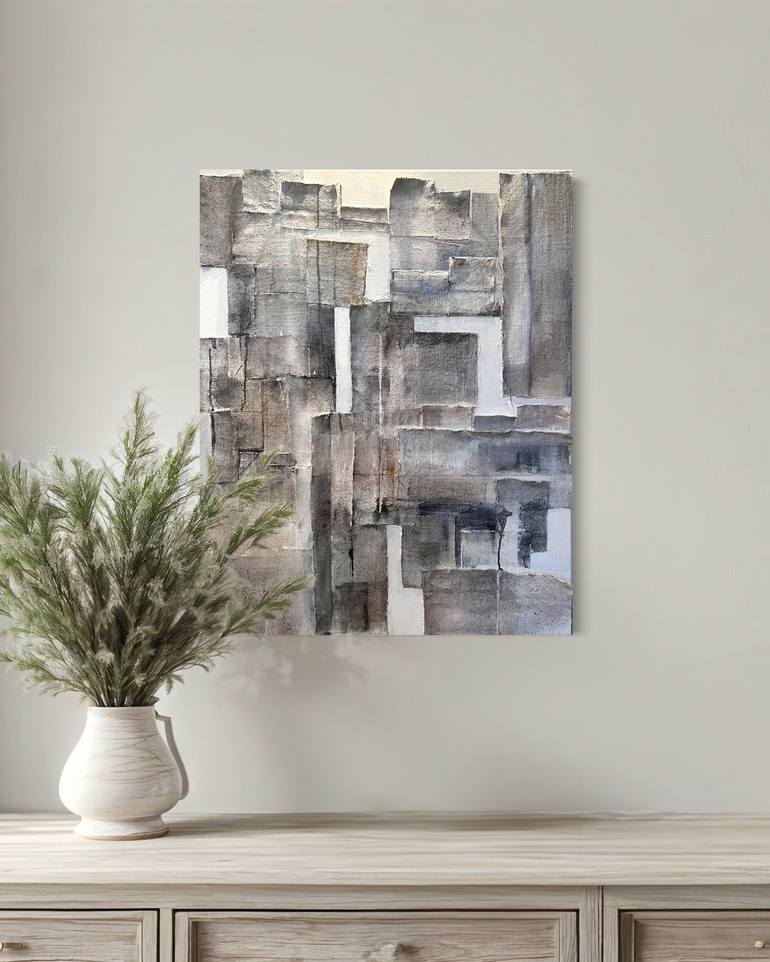 Original Abstract Painting by Joyce Rosenthal