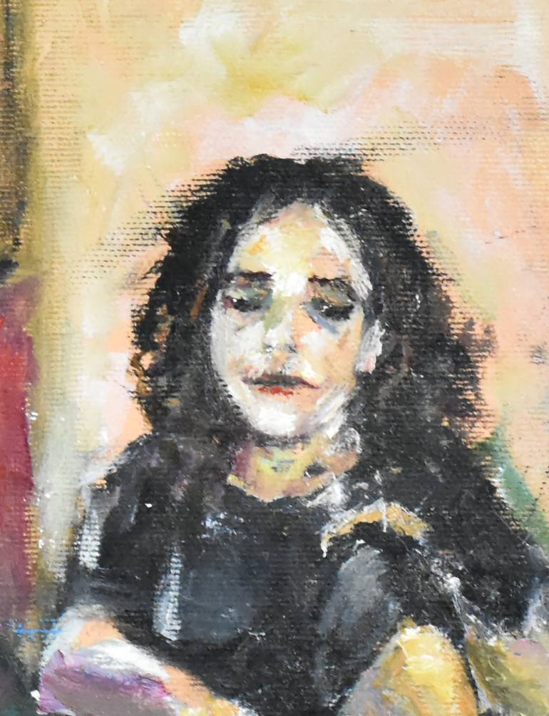 Original Women Painting by Yael Fibak Ilan