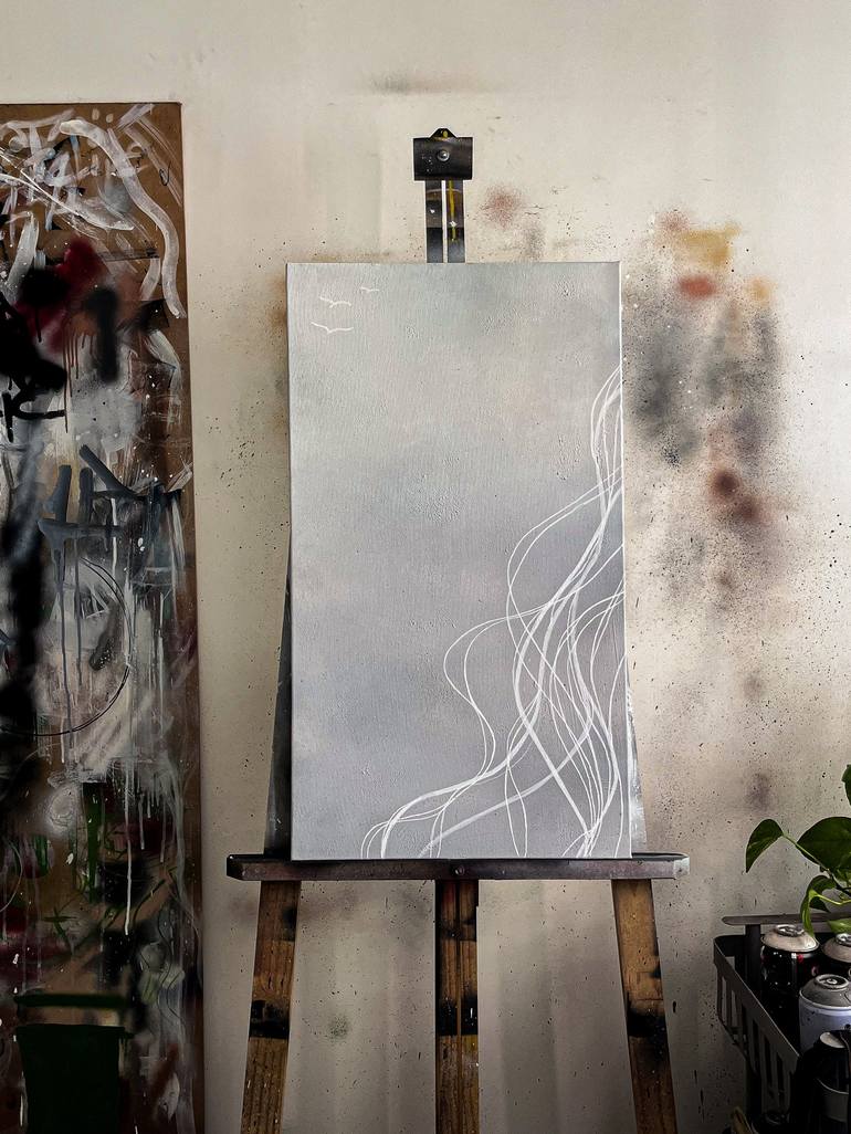 Original Abstract Painting by Felipe Miconi