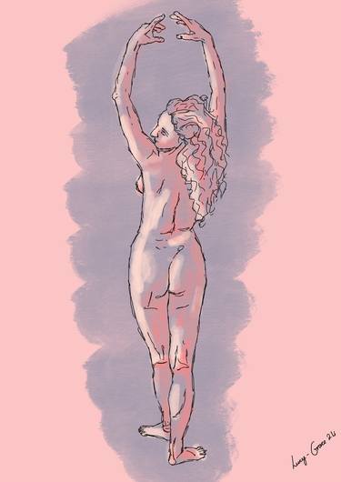 Original Figurative Body Digital by Lucy-Grace Perry