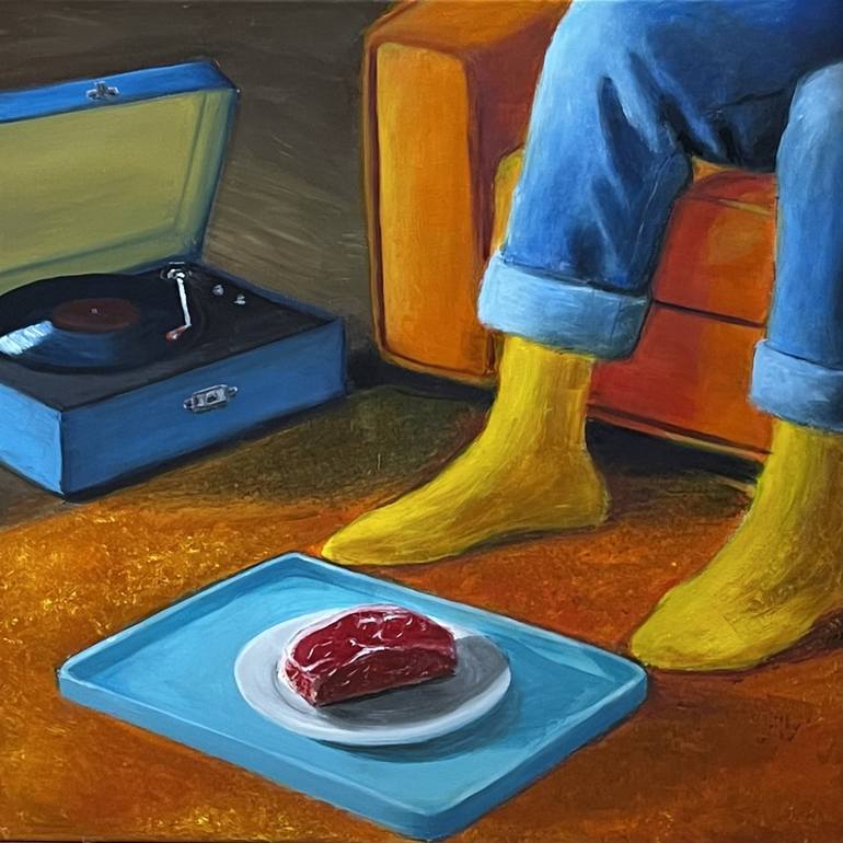 Print of Contemporary Food & Drink Paintings by Anna Kryvych