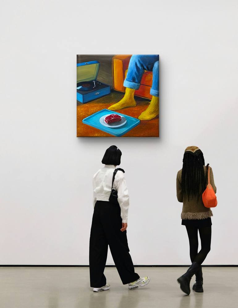 Original Contemporary Food & Drink Painting by Anna Kryvych