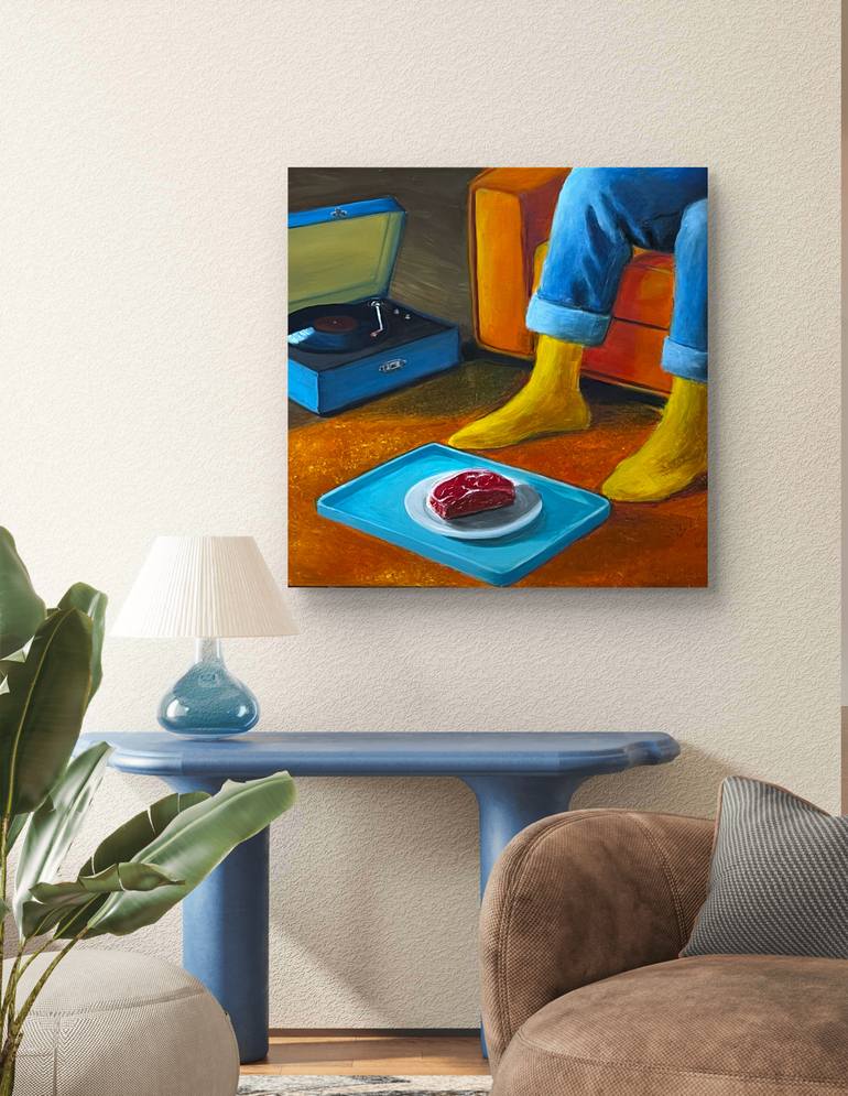 Original Contemporary Food & Drink Painting by Anna Kryvych