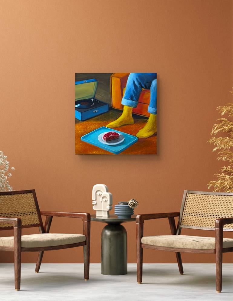 Original Contemporary Food & Drink Painting by Anna Kryvych