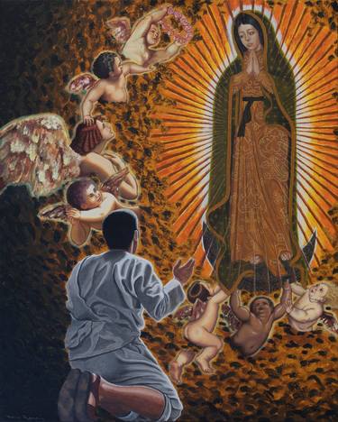 Original Figurative Religion Paintings by Marco Romero