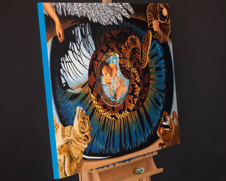 Original Contemporary Women Painting by Marco Romero