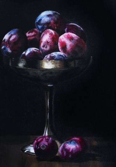 Original Realism Food & Drink Painting by MsT Artroom