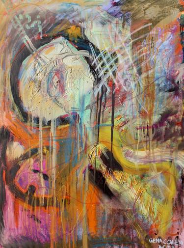 Original Abstract Paintings by Gena Cohen