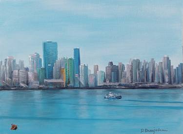 Original Cities Paintings by Donato Buongiovanni