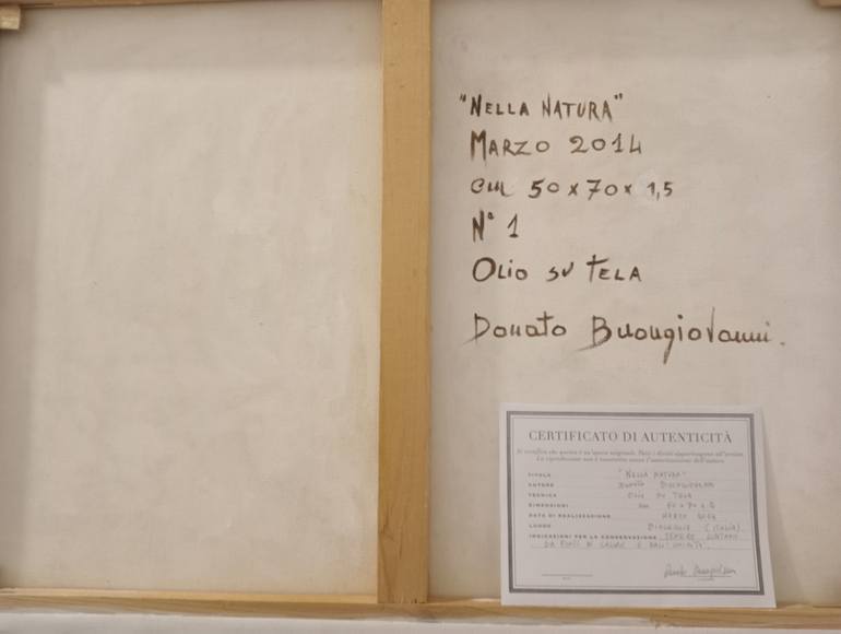 Original Expressionism Floral Painting by Donato Buongiovanni