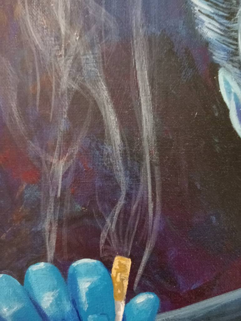 Original Expressionism Cinema Painting by Donato Buongiovanni