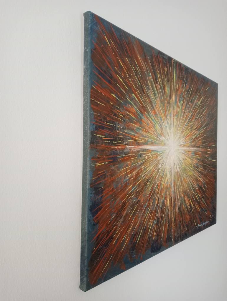 Original Abstract Painting by Donato Buongiovanni