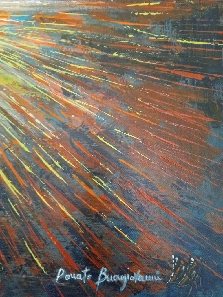 Original Abstract Painting by Donato Buongiovanni