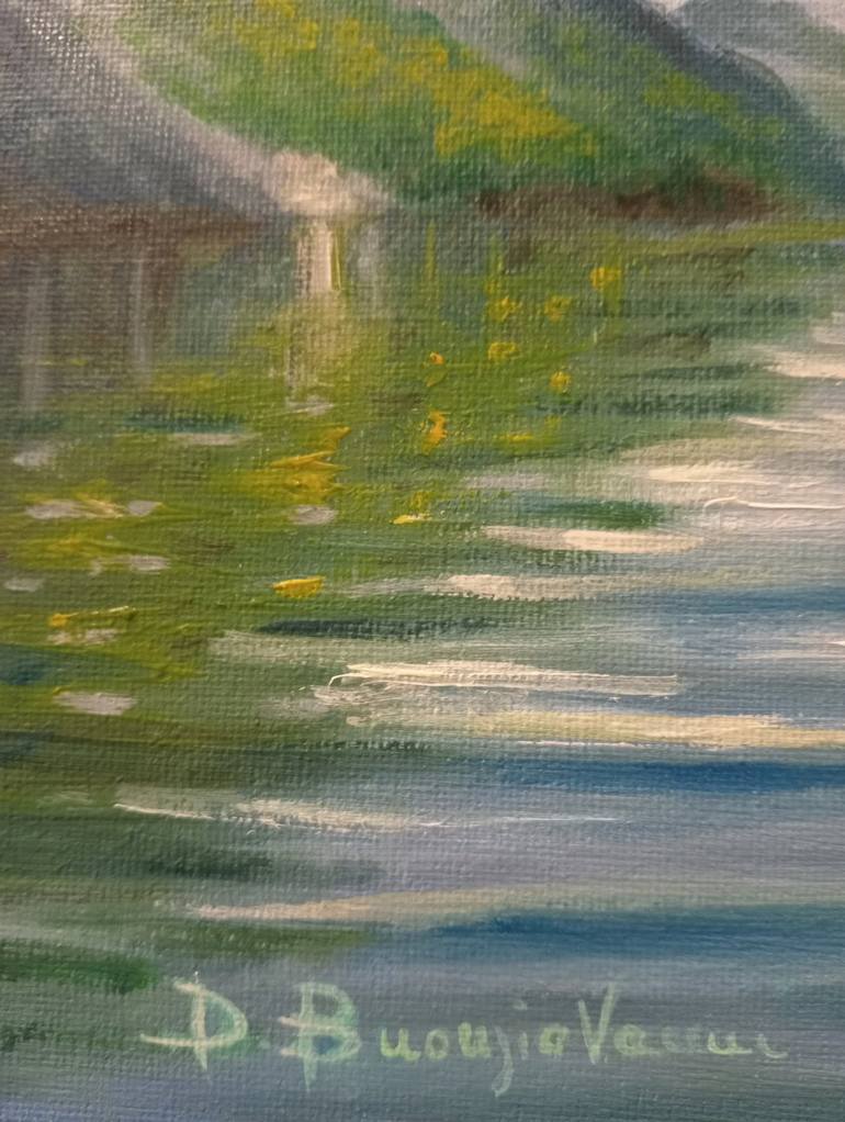 Original Impressionism Landscape Painting by Donato Buongiovanni