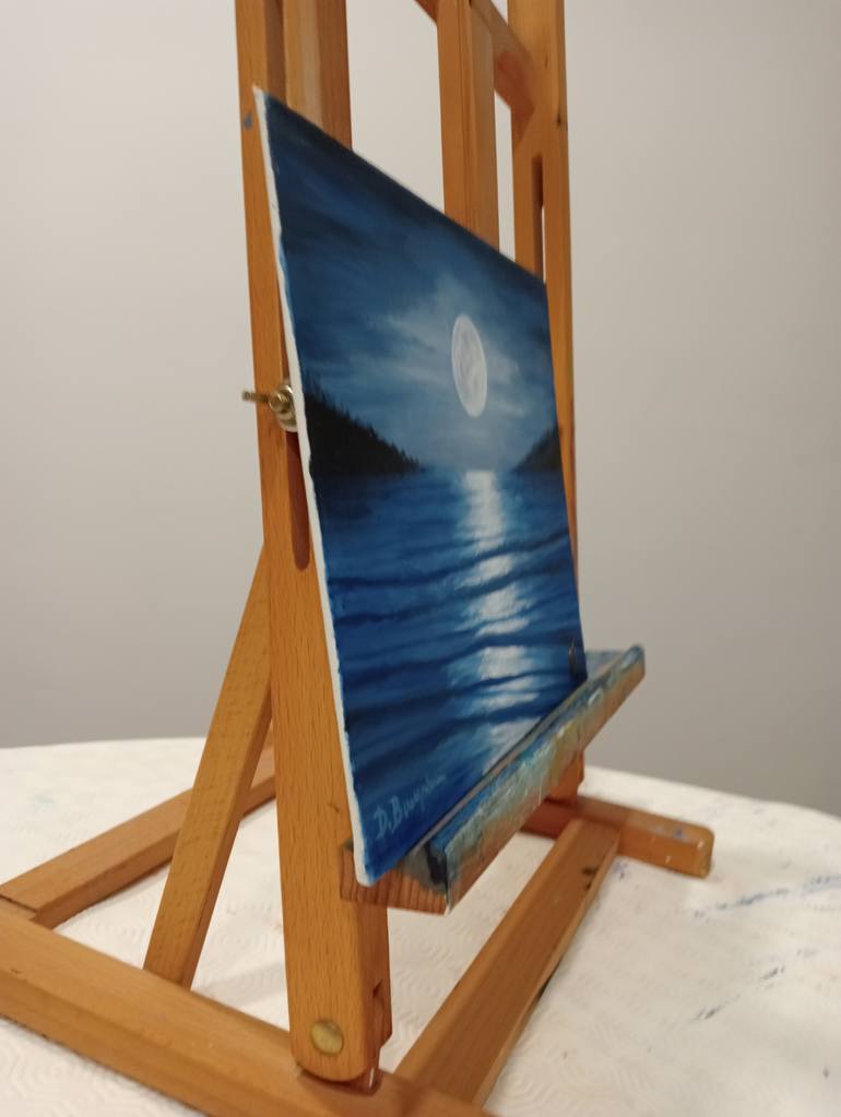 Original Expressionism Seascape Painting by Donato Buongiovanni