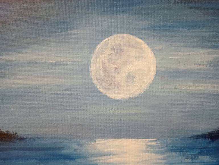 Original Expressionism Seascape Painting by Donato Buongiovanni