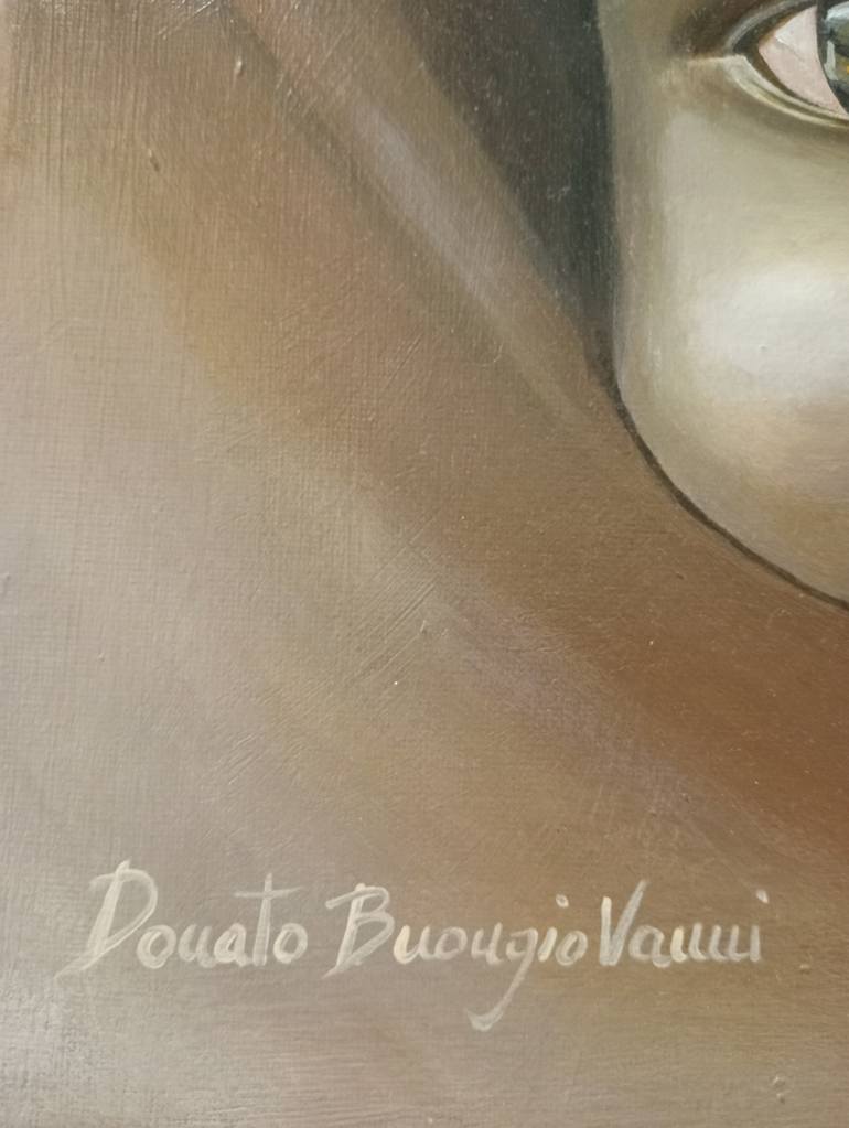 Original Expressionism Children Painting by Donato Buongiovanni