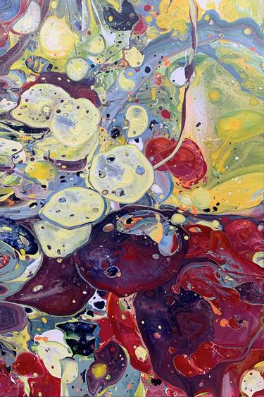 Original Abstract Paintings by Sandra Lederer