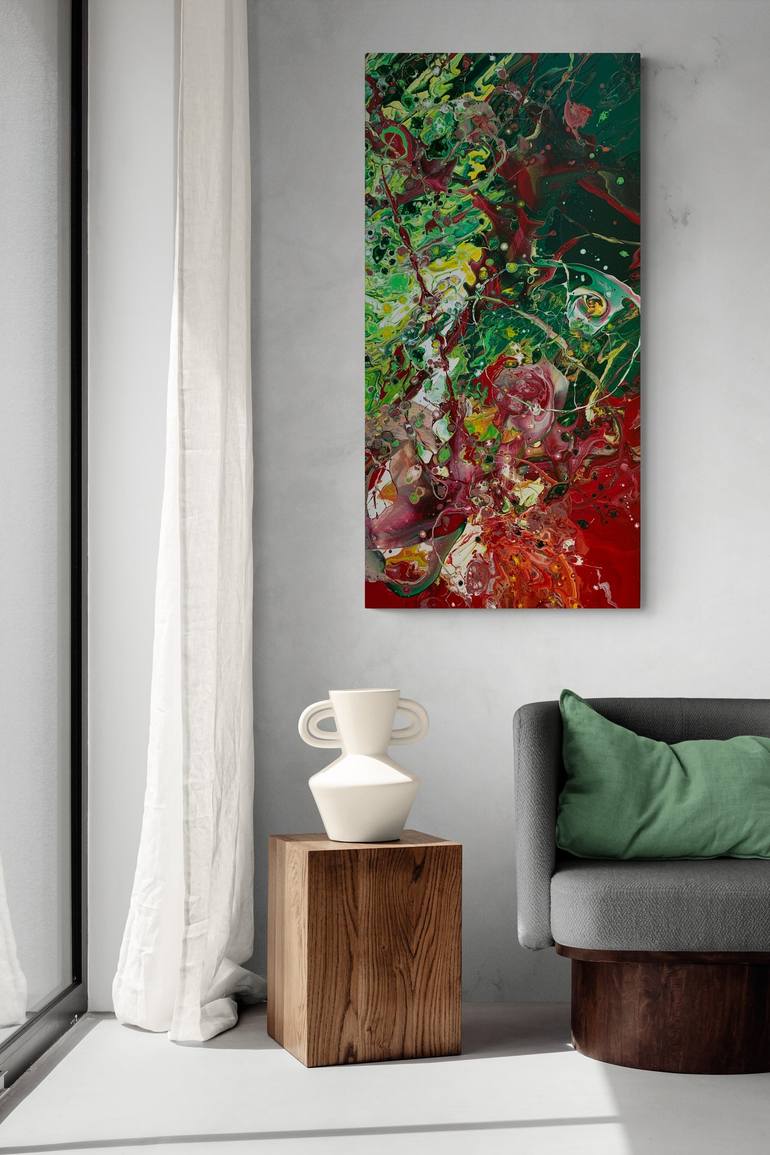 Original Contemporary Abstract Painting by Sandra Lederer