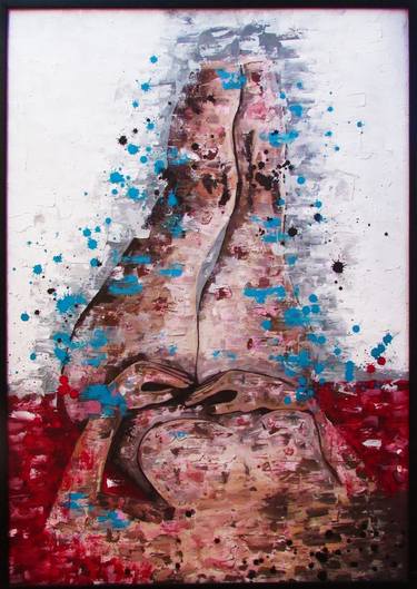 Original Expressionism Body Paintings by Luis José Rodriguez