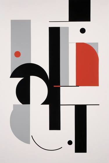 Print of Abstract Digital by Jari Braaksma