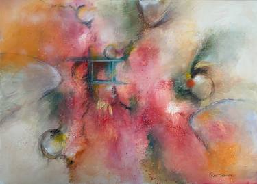 Original Abstract Expressionism Abstract Paintings by Fran Johnson