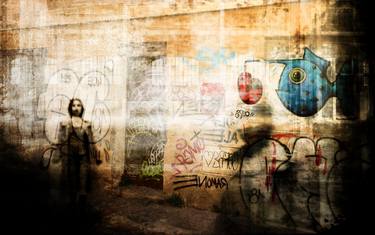 Original Expressionism Graffiti Photography by philippe berthier