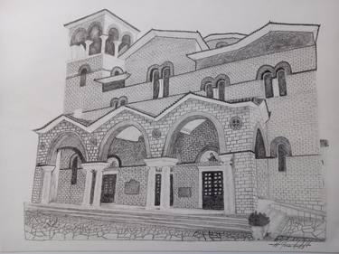 Original Realism Architecture Drawings by Nikolaos Triantafyllou