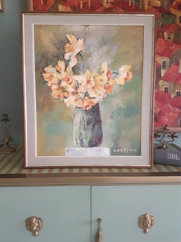 Original Contemporary Still Life Painting by Tamaz Gogoladze