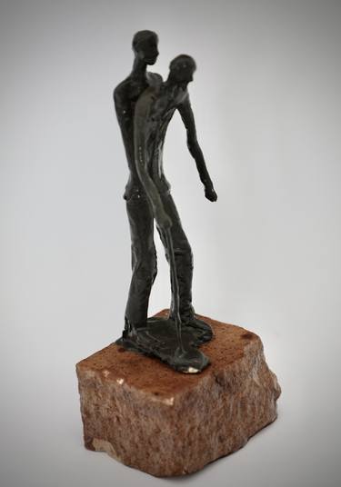 Original Abstract Expressionism Abstract Sculpture by Fredy Dominguez