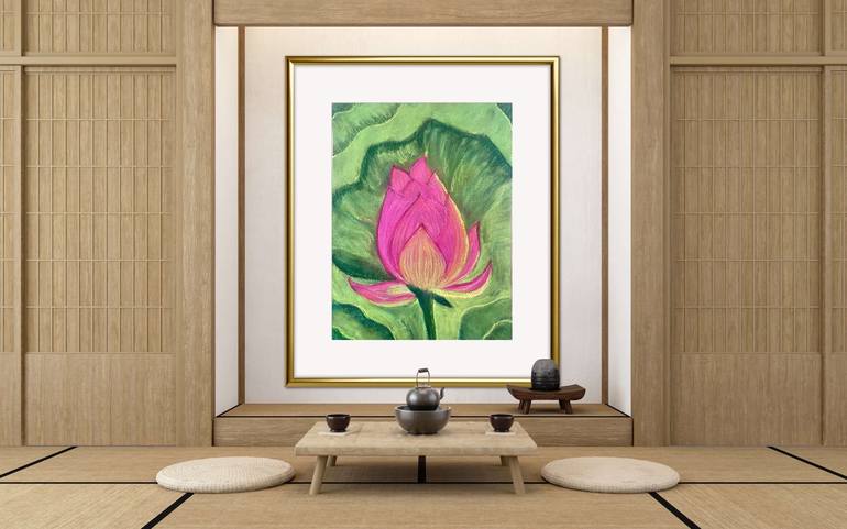 Original Floral Painting by SHRADDHA TAKSANDE