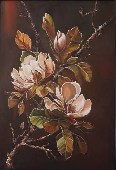 Original Realism Floral Paintings by Olga Solopova