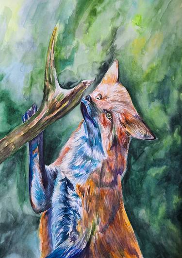 Original Animal Paintings by Darya Moisseyeva
