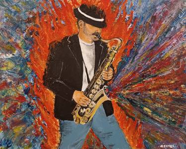 The Sax is on Fire thumb