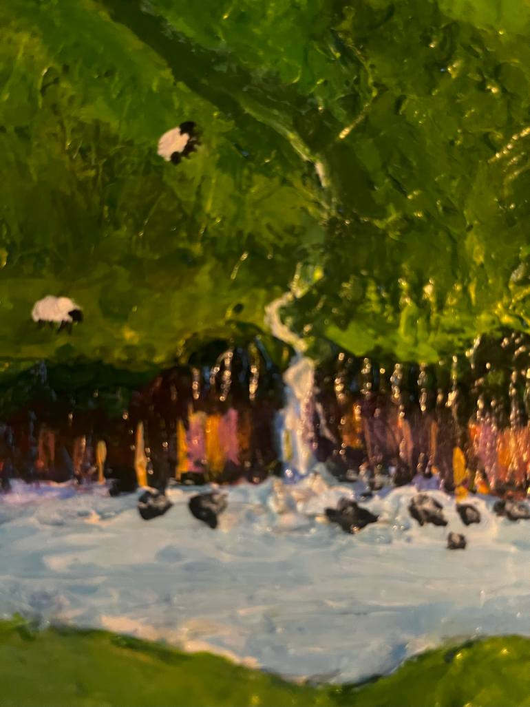 Original Abstract Nature Painting by Georgina Fryer