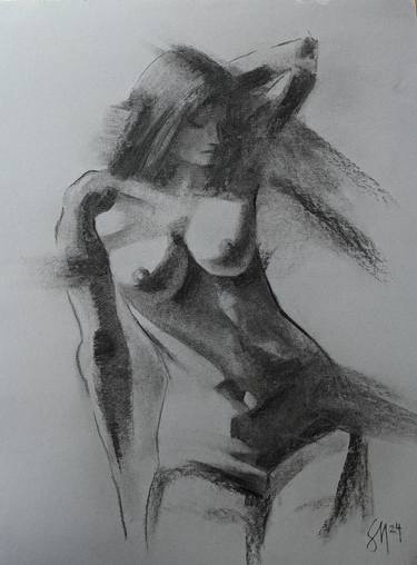 Original Erotic Drawings by Solvita Mellenberga