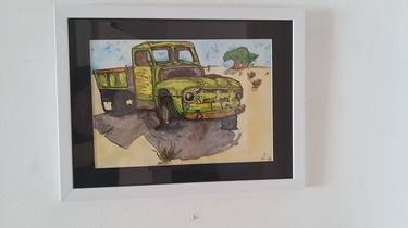 Original Car Paintings by Leriens Nel