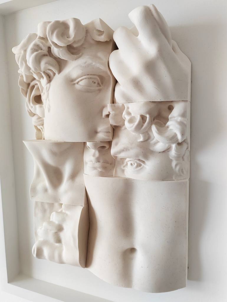 Original Conceptual Classical Mythology Sculpture by Radu Firicel
