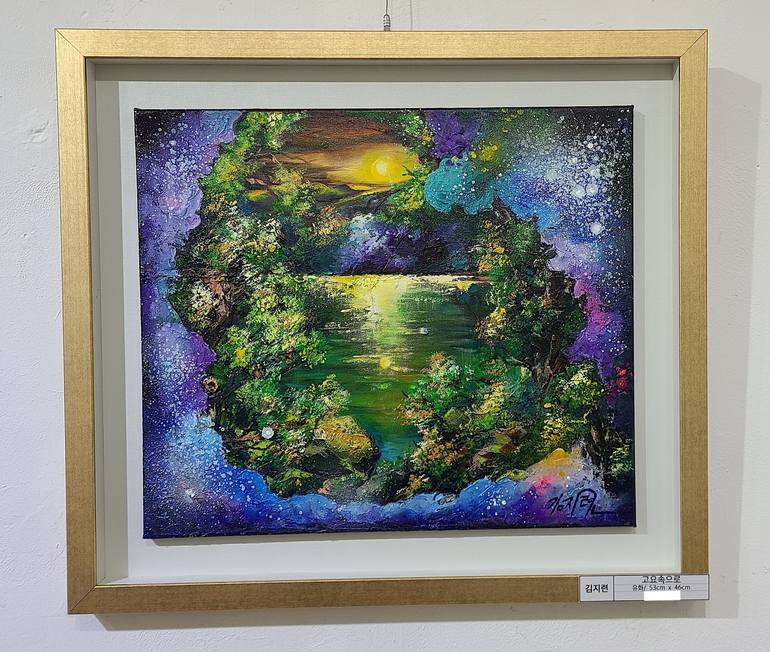 Original Realism Nature Painting by Jiryeon kim