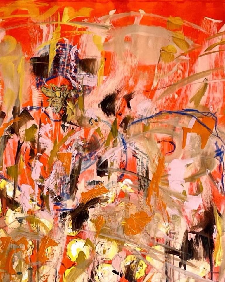 Original Contemporary Abstract Painting by Mmaria Ether