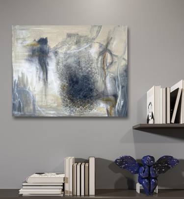 Abstract “Beige and grey”Contemporary thumb