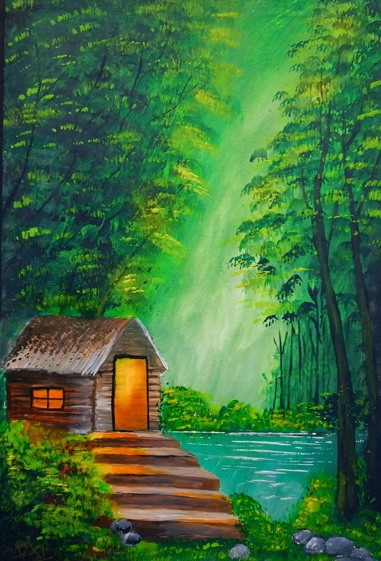 Original Home Painting by Arooj masih
