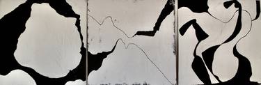 Original Minimalism Abstract Mixed Media by Boyd Melkior