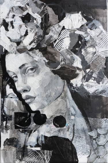 Original Abstract Women Paintings by Elena Kuznetsova
