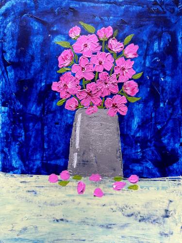 Original Floral Paintings by Regina Esther Ascano