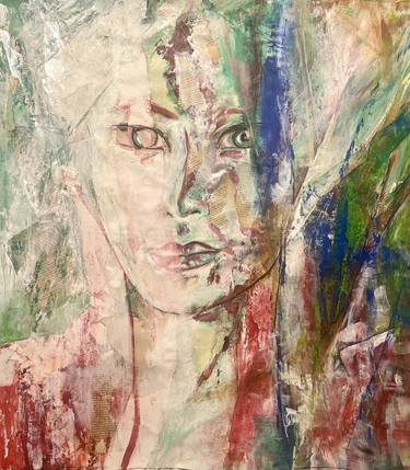 Print of Abstract Expressionism Women Mixed Media by Mariana Isenberg
