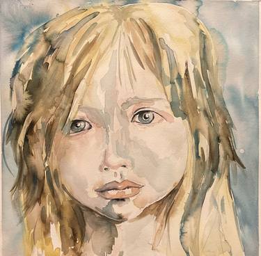 Print of Portraiture Children Paintings by Mariana Isenberg