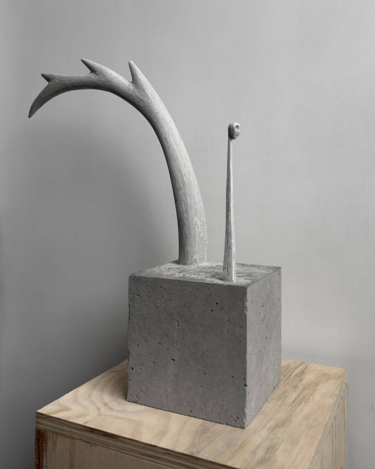 Original Conceptual Light Sculpture by Giacomo Savio