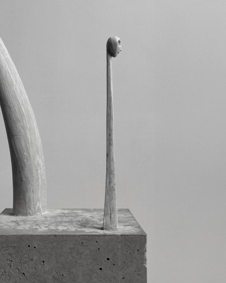 Original Conceptual Light Sculpture by Giacomo Savio