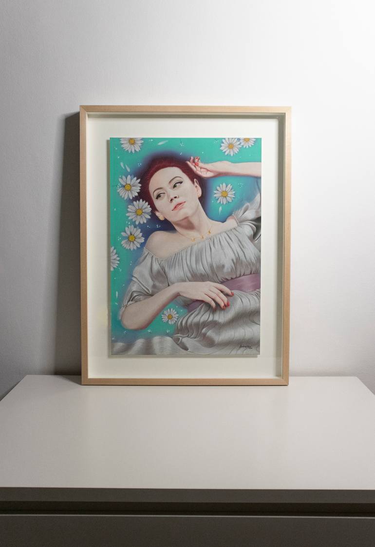 Original Figurative Women Painting by Andrea Nanì